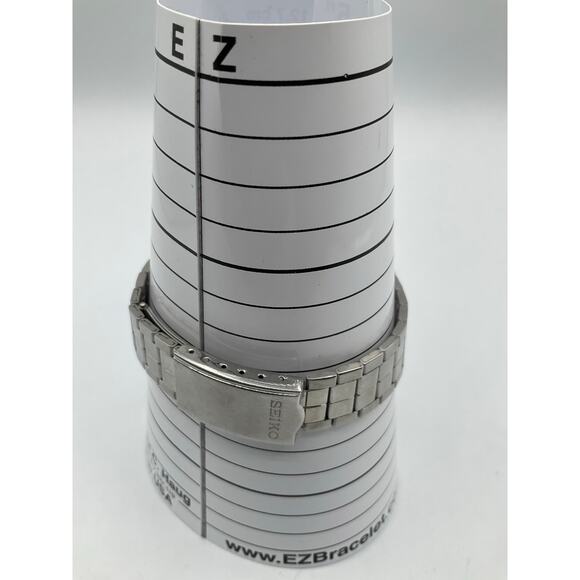 Seiko Automatic Movement Men's Watch, about 38mm-Silver - Picture 7 of 9